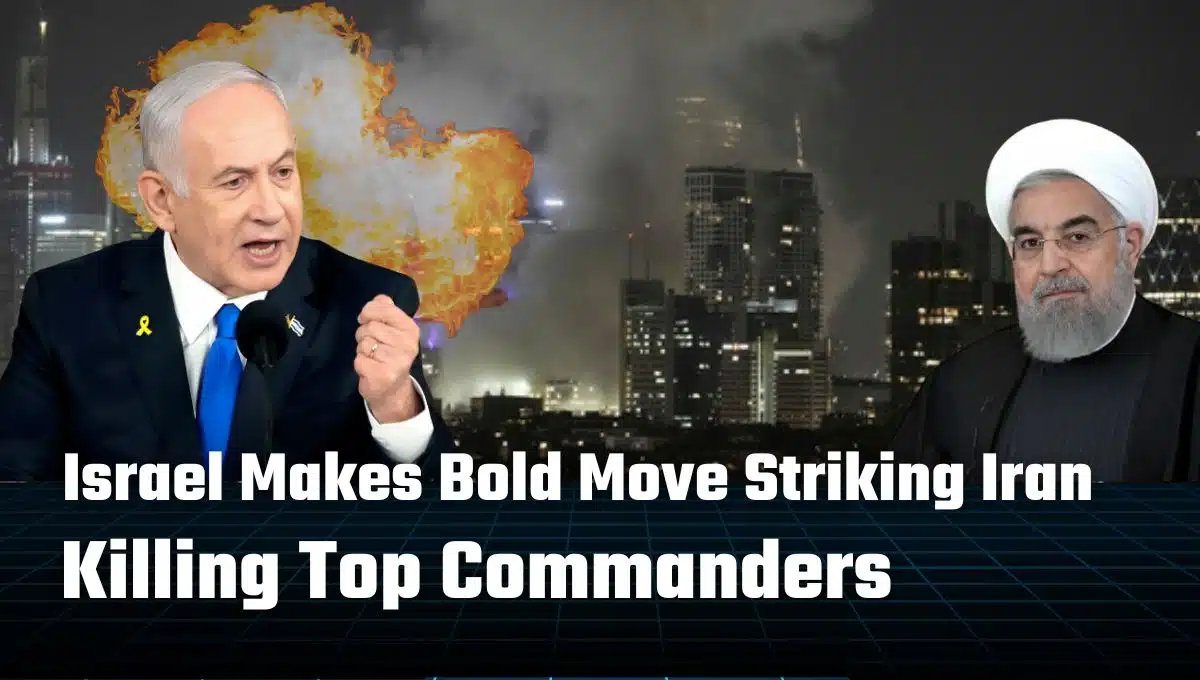 Israel Makes Bold Move Striking Iran Killing Top Commanders And Hitting Nuclear Facilities