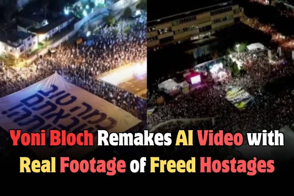Israeli Singer Yoni Bloch Turns AI Music Video Into Real-Life Hostage Reunion