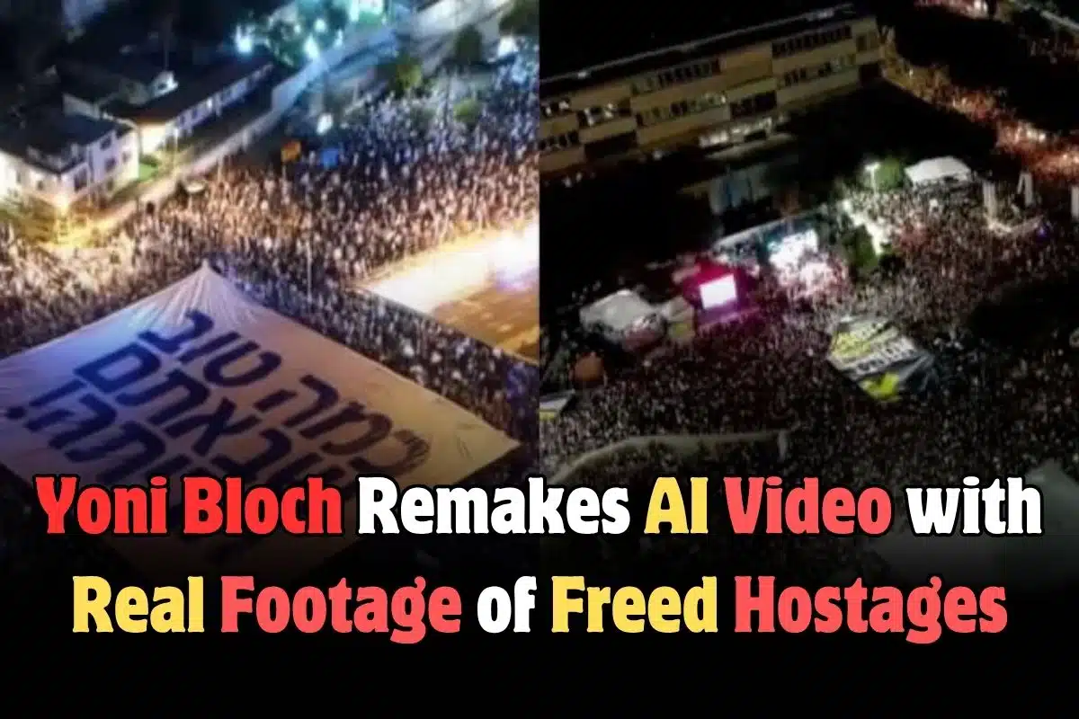 Israeli Singer Yoni Bloch Turns AI Music Video Into Real-Life Hostage Reunion
